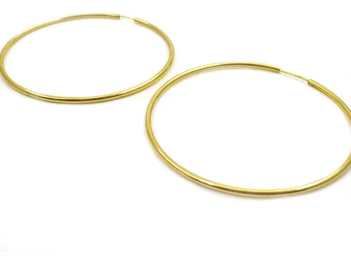 Aros argollas grandes con strass sales