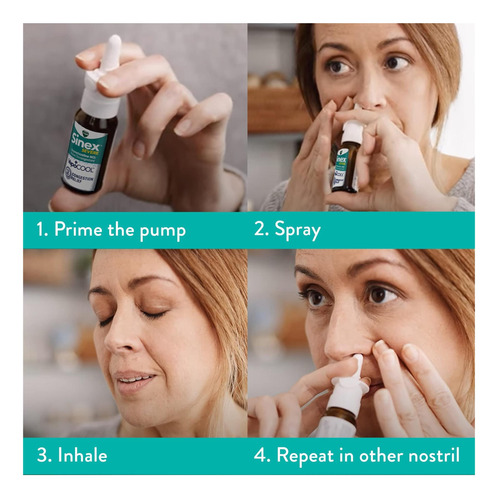 Vicks Sinex Spray Nasal Severo Con Vapocool, Vapores De De O