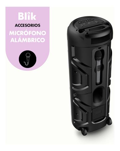Parlante Karaoke Blik-wavemax1