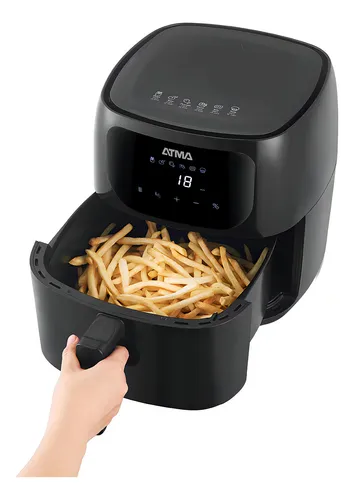 Freidora De Aire Digital Sin Aceite Atma Pro Fr60arbp 6,5l