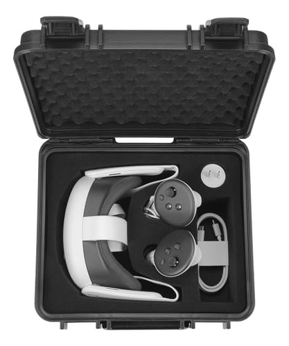 Estuche Rígido Compatible Con Meta Quest 3s / Quest 3 Vr Hea