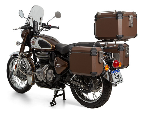 Suporte Bauleto Lateral Royal Enfield Classic 350 Bráz
