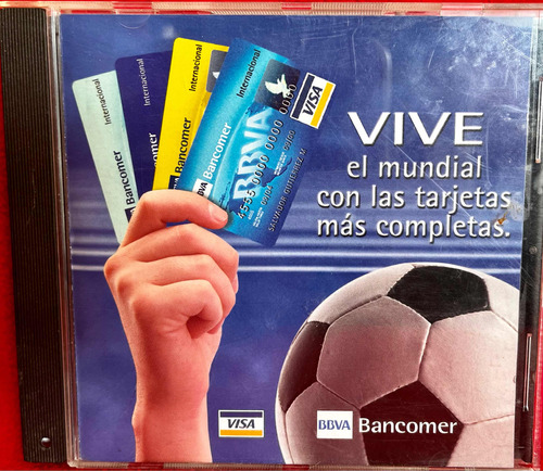 Cd Promocional Bbva Musica Del Mundial Alemania 2002. 1a Ed.