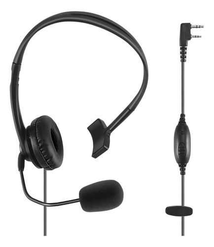 Fone De Ouvido De 2 Pinos Tk220 Para Jianwu Uv-5r Bf-88-crys