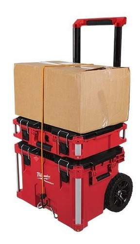 Imagen 6 de 10 de Packout Rolling Tool Box Milwaukee Carro C Ruedas 48-22-8426