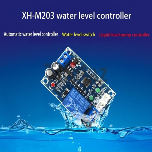 Controlador Nivel Agua Xh-m203 Para Bomba Hasta 250v Ac 10a