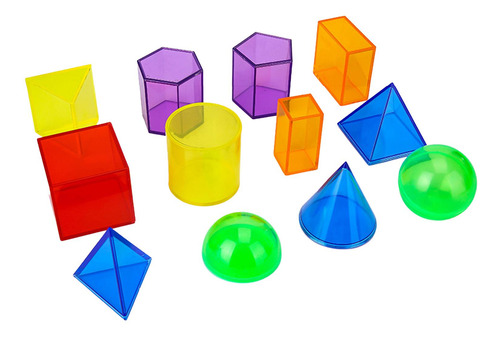 12 Piezas De Bloques De Patrones Transparentes Que