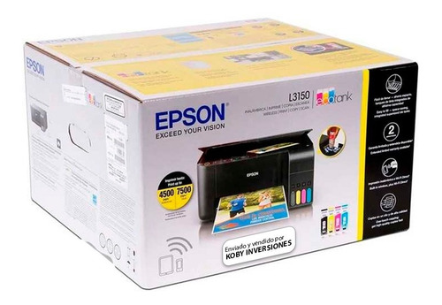 Impresora Epson L3150 Multifucional Wifi Sistema Continuo