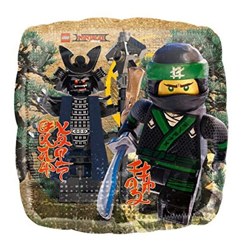 Globo De Aluminio Diseño Lego Ninjago 18 in. Marca Pyle