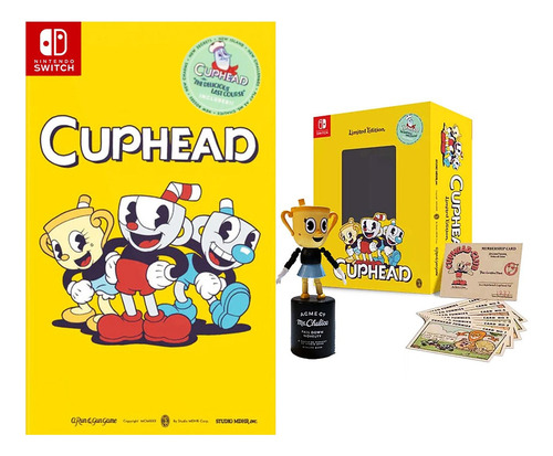 Cuphead Limited Edition Nintendo Switch// Mathogames