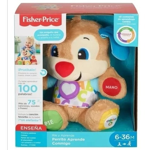 Fisher-price Ríe Y Aprende Perrito Aprende Conmigo
