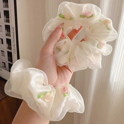 Soportes De Malla Elástica Para Coleteros Con Forma De Rosa