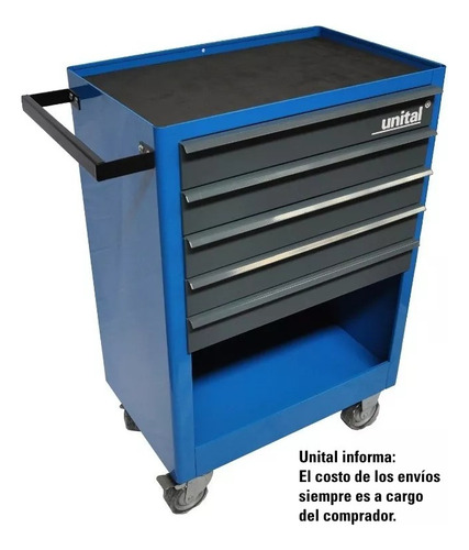 Carro Porta Herramientas Con Cajones Y Ruedas Unital Mant.