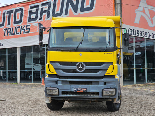 Mb Axor 3344 6x4, Aut. C/ Caçamba Meia Cana 14m3