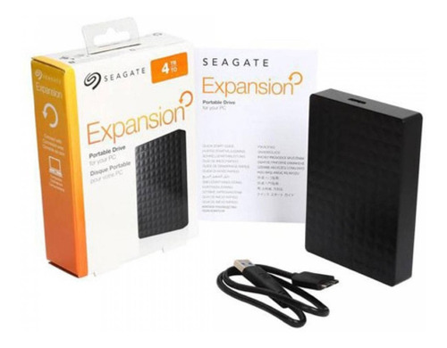 Disco Duro Seagate Expansion Portable 4tb, Negro Stea4000400