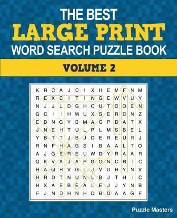 The Best Large Print Word Search Puzzle Book Vol Origaqwe