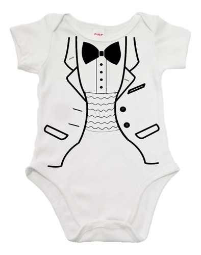 Body Para Bebe Personalizado De Gala (corbata Y Tirantes)