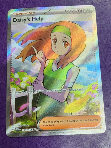 Pokemon Card Game Daisy's Help Full Art 151