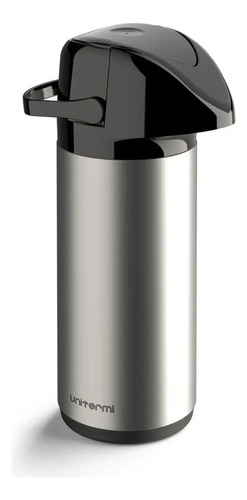 Garrafa Térmica Unitermi Verona 1 Litro Aço Inox Café Leite