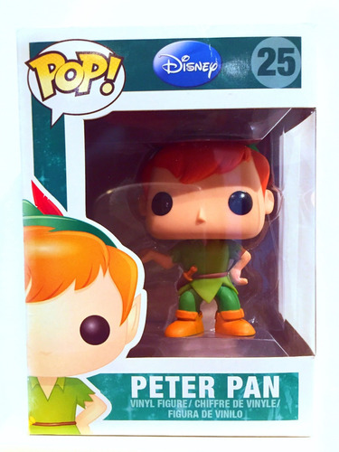 Imagen 1 de 6 de Funko Pop! Peter Pan #25 Disney Vaulted Version Original 