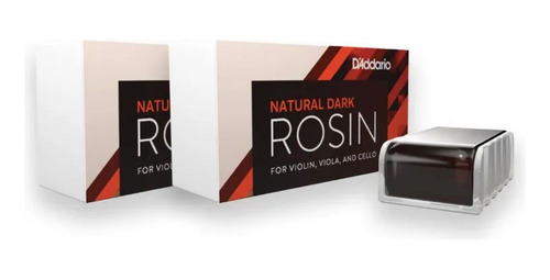Kit 2 Breu Escuro Daddario Vr300 Natural Rosin