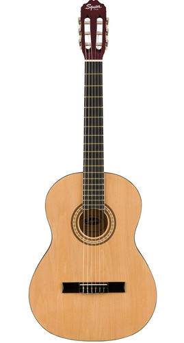 Guitarra Clasica Fender Squier Natural Sa-150n Natural Msi