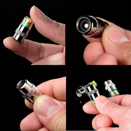 Tapones De Válvula Con Monitor De Presión De Neumáticos De 4