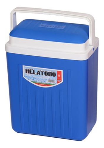 Conservadora Helatodo 10 Litros Capacidad P/2 Botellas Color Azul