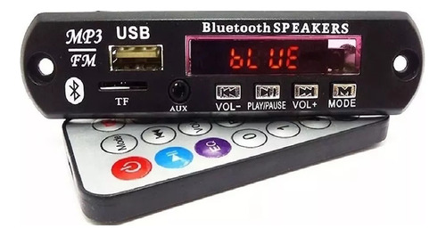 Modulo Mp3 Bluetooth Fm Mp3 Con  Control Remoto