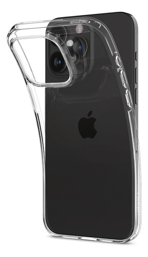 Capa Spigen Crystal Flex para iPhone 15 Pro Max (capa flexível) cor transparente