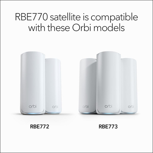 Netgear Orbi 770 Series Tri-band Wifi 7 Mesh Add