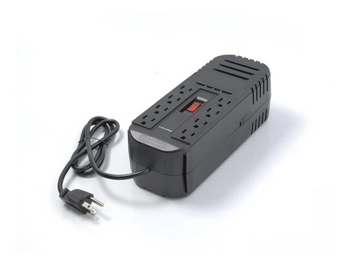 Imagen 2 de 3 de Regulador Automático De Voltaje 8 Tomas 1000w
