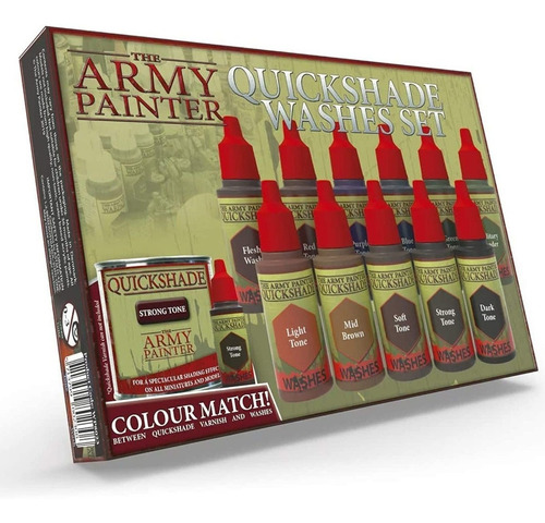 The Army Painter 11 Lavados De Pintura En Miniatura No Tóxic