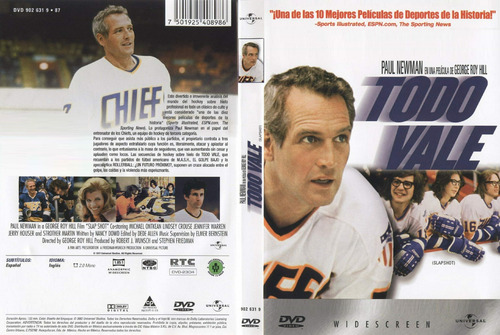 Todo Vale ( Slap Shot) Paul Newman - Motivacion - Dvd