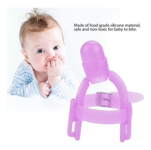 Baby niños pulgar chuparlos chupar protección de silicona protectores dedo thumb Guard