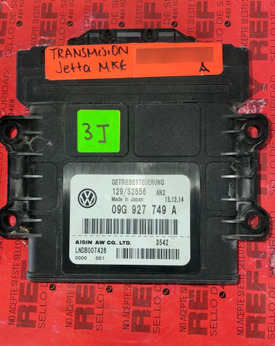 Módulo Tcm Jetta Mk6 2015-2019 2.5 09g 927 749 A (Usado)