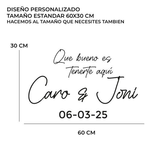 Vinilos Personalizados Para Espejos Adornos Casamientos Blanco