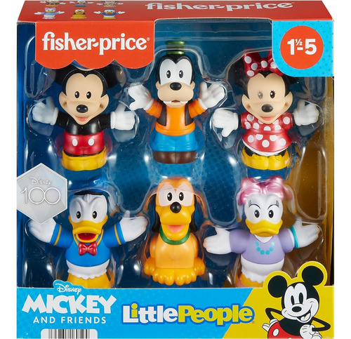 Fisher-price Little People Toddler Toys Disney 100 Mickey & 