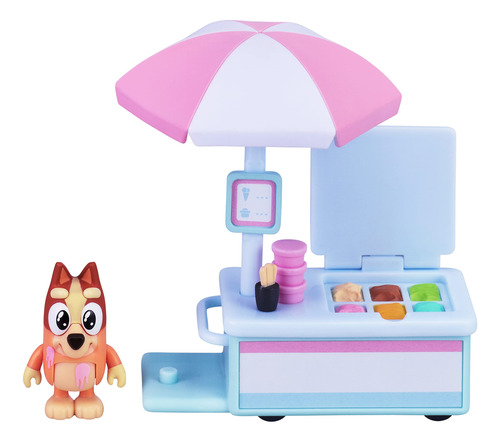 Bluey Bingo's Ice Cream Cart - Paquete De Figura De Bingo De