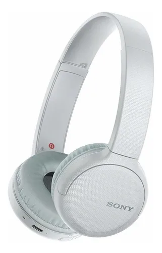 Auriculares Sony Bluetooth Inalámbricos Hasta 35h De Batería Color Blanco