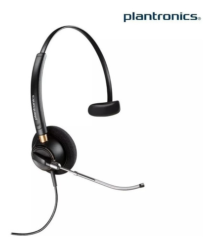 Headset Plantronics Hw510v - Substitui O Hw251 Tubo De Voz-