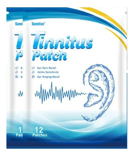 36 Parches Tinnitus, Dolor De Oído Herbal, Zumbido, Natural