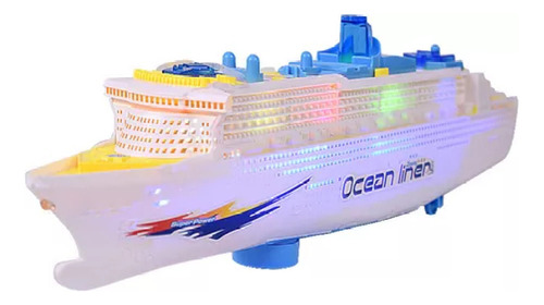 Juguete De Crucero Eléctrico Para Niños Con Luz E M