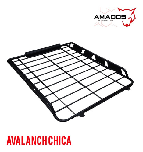 Rack Maletero Canasta 1.60*1.10 Reforzado Negro Atr Racks