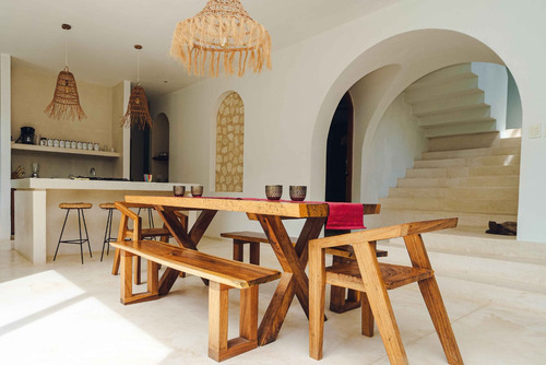 Increíble Casa De 3 Recamaras Con Piscina Privada En Holistika, Tulum.