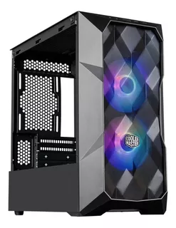 Gabinete Cooler Master Masterbox Gamer Td300 Com Fan Argb Cor Preto