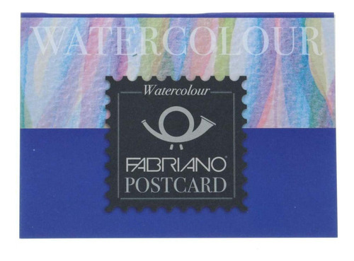 Bloco De Papel Aquarela Fabriano Postcard 300g 10,5x14,8cm