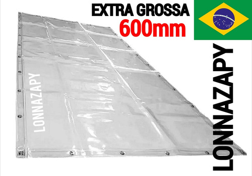 Lona Transparente Com Ilhós - Lonnazapy