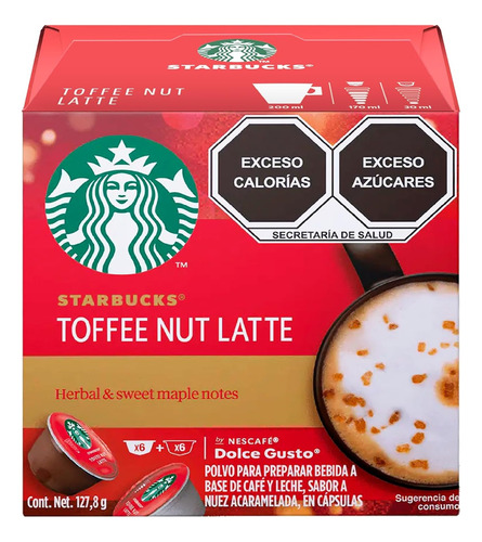 Starbucks Toffee Nut Latte Dolce Gusto