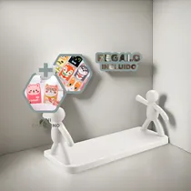 Comprar Pack9 Repisa Para Habitacion Blanco Y+regalo Agendita